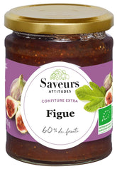 Extra jam with figs ORGANIC 320 g - SAVEURS ET FRUITS